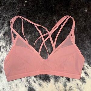 Lululemon Athletica Pink Strappy Bra